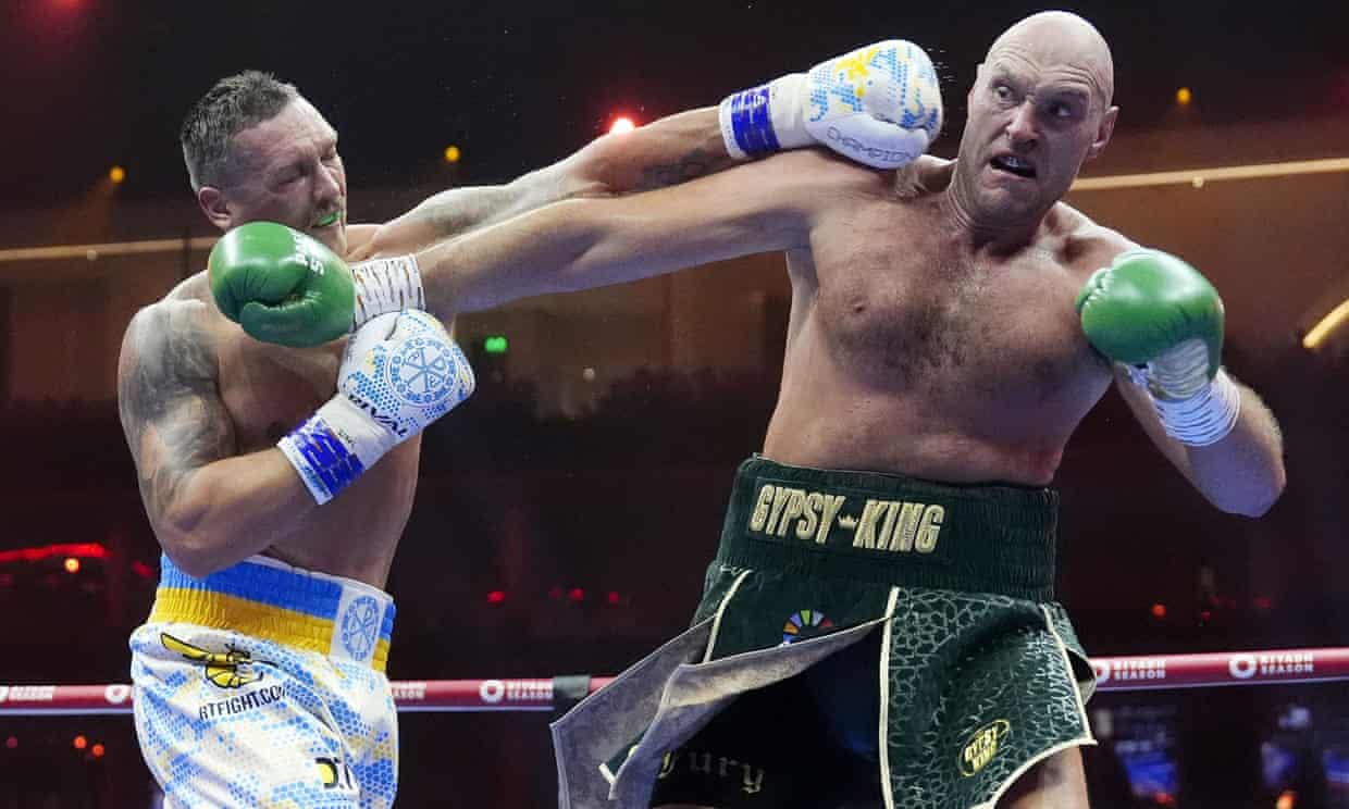 Usyk v Fury rematch set for December - Saudi official